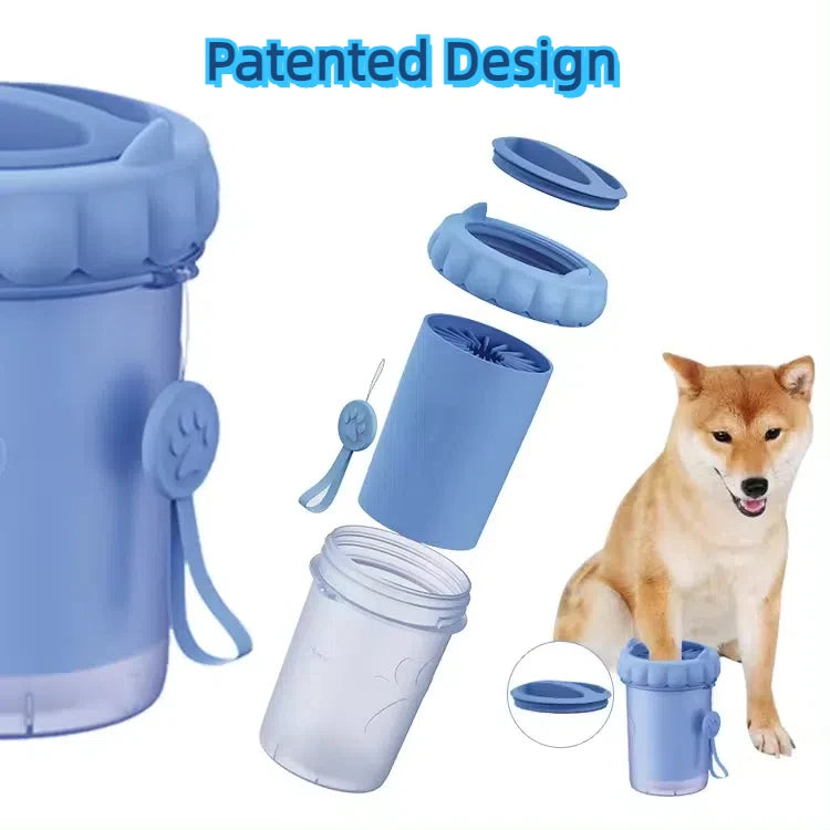 Dog Paw Cleaner for Dogs Large/Petite Paw Washer Portable Pet Feet Washer Brush Dog Foot Washer with TPR