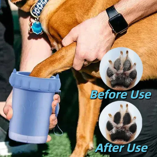 Dog Paw Cleaner for Dogs Large/Petite Paw Washer Portable Pet Feet Washer Brush Dog Foot Washer with TPR